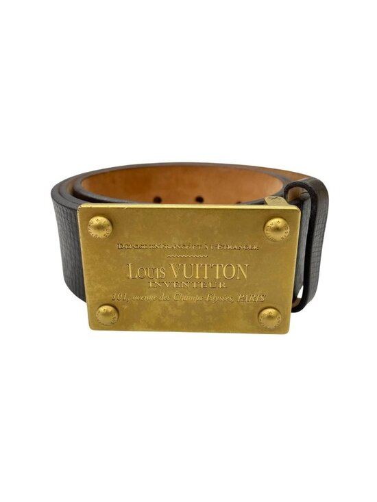 Louis Vuitton Utah Ceinture Aventure Belt 80 32 main image 8